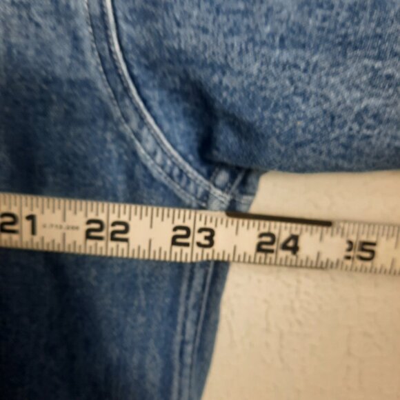 VTG Hard Rock Cafe Calgary Jean Jacket Denim Shirt Mens Medium, Retro Collectibl - Picture 4 of 4